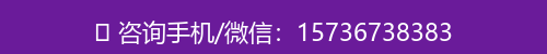 咨询手机/微信：15736738383